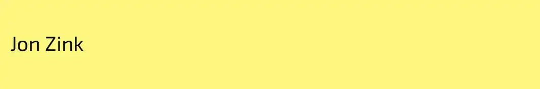 Jon Zink